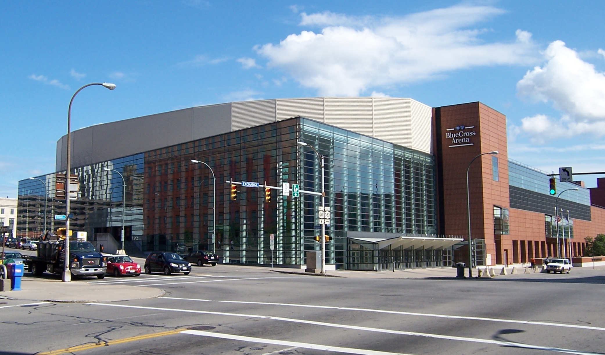 Rochester's Blue Cross Arena will host St. Bonaventure's A-10 game against St. Joes this season.