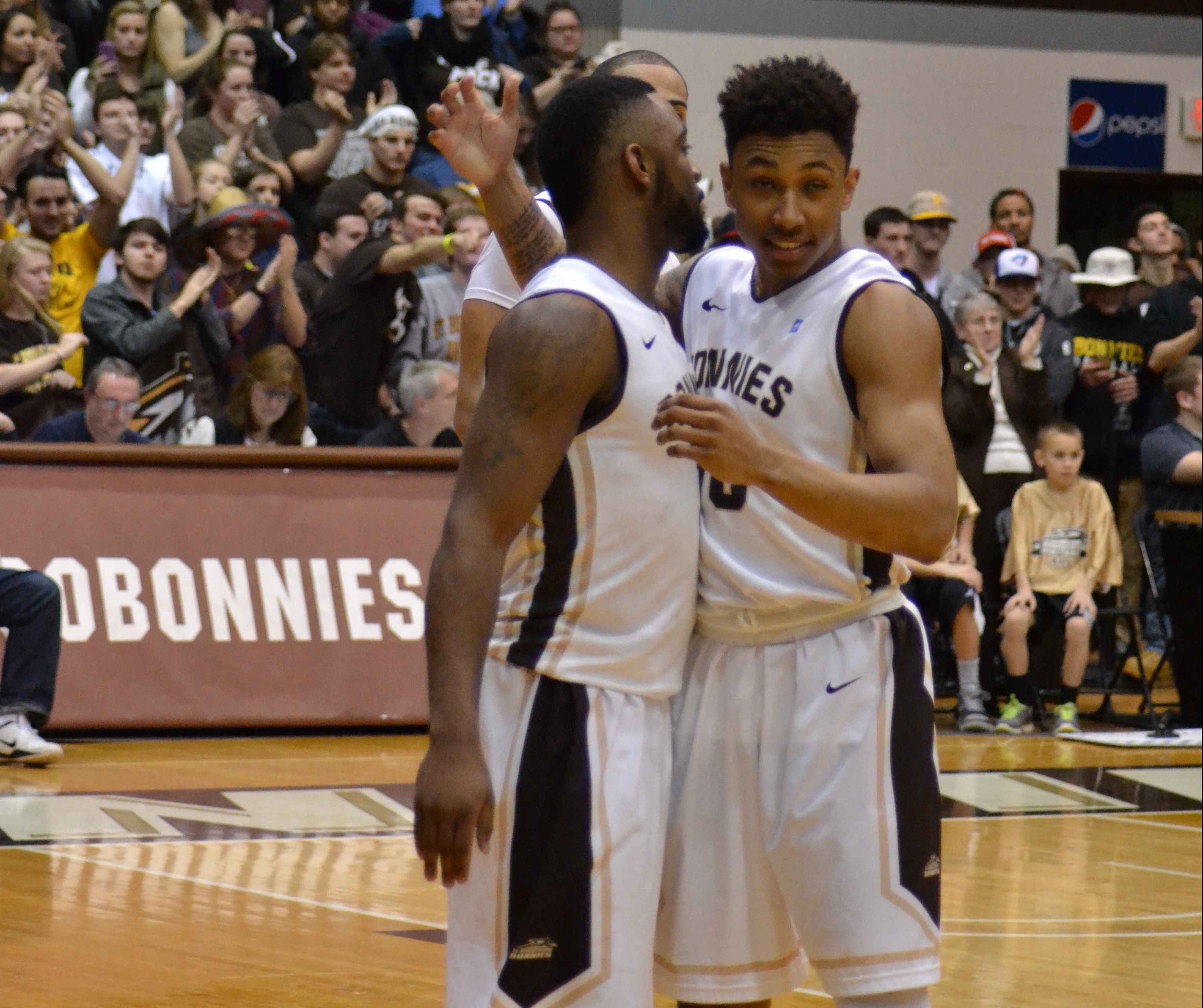 Jaylen Adams and Marcus Posley combined for 49 points in SBUs victory over Davidson in January.